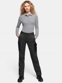 Damen Arbeitshose Grau